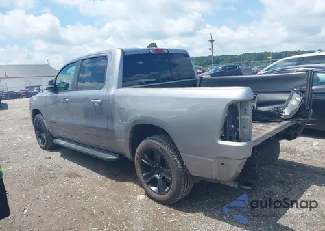 2021 Ram 1500 Big Horn 4X4 5'7 Box from USA, damaged, VIN 1C6SRFFT2MN730270